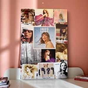 Taylor Swift Album Collage Wall Hanging